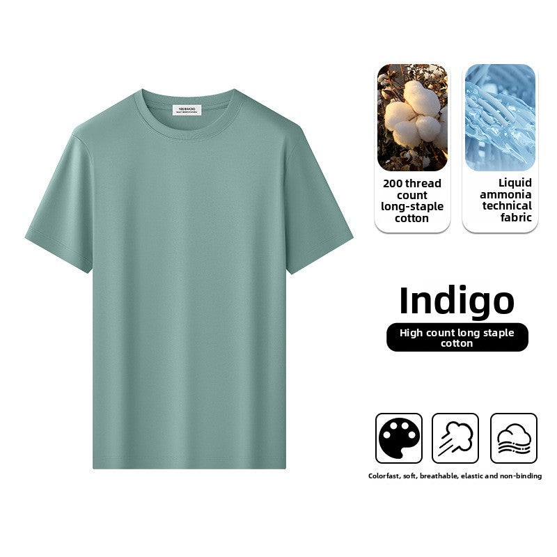 Mens Cotton Blend Short Sleeve T-Shirt