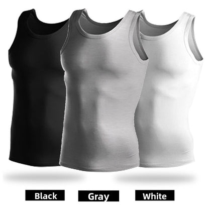 Mens Cotton Elastic Vest
