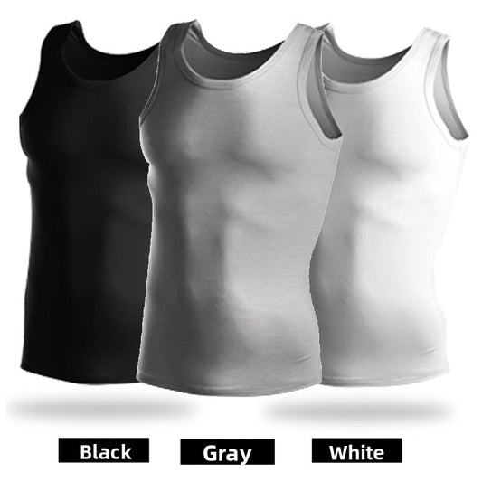 Mens Cotton Elastic Vest
