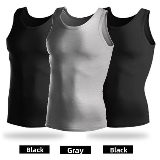 Mens Cotton Elastic Vest