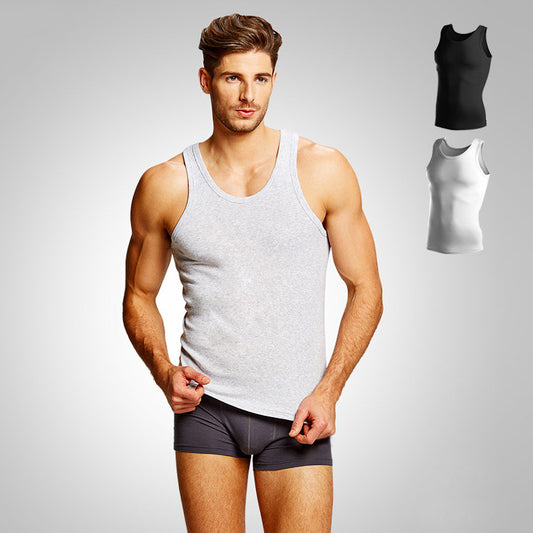 Mens Cotton Elastic Vest