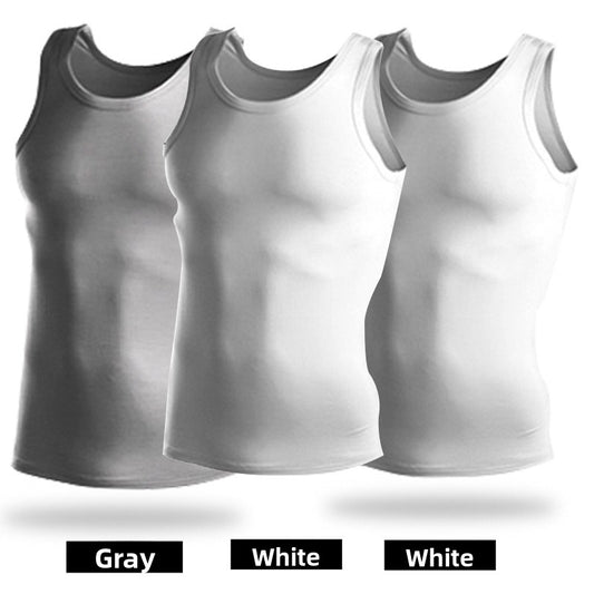 Mens Cotton Elastic Vest