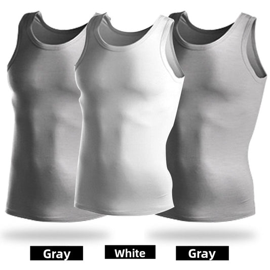 Mens Cotton Elastic Vest