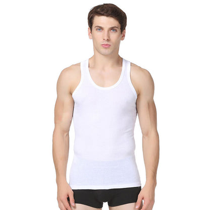 Mens Cotton Elastic Vest