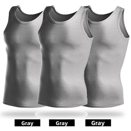 Mens Cotton Elastic Vest