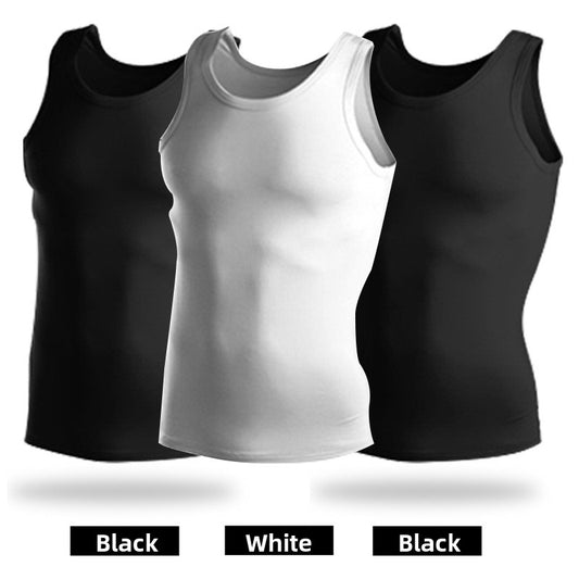 Mens Cotton Elastic Vest