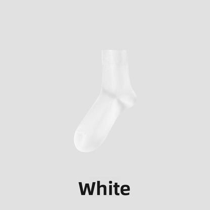 Mens Cotton Long Socks Antibacterial Deodorant
