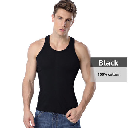 Mens Cotton Sleeveless Undershirt Vest