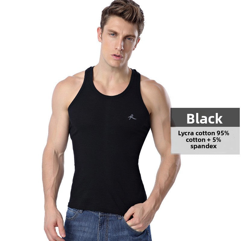 Mens Cotton Sleeveless Undershirt Vest