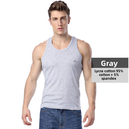 Mens Cotton Sleeveless Undershirt Vest