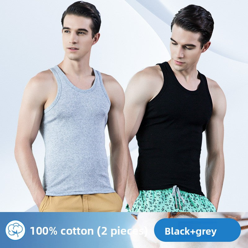 Mens Cotton Sleeveless Vest