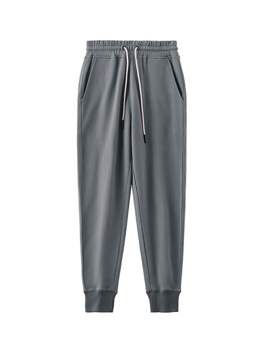Mens Cotton Tapered Sweatpants