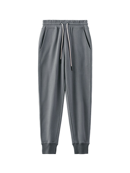 Mens Cotton Tapered Sweatpants