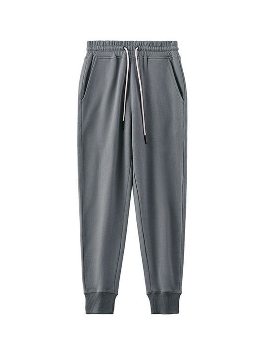 Mens Cotton Tapered Sweatpants