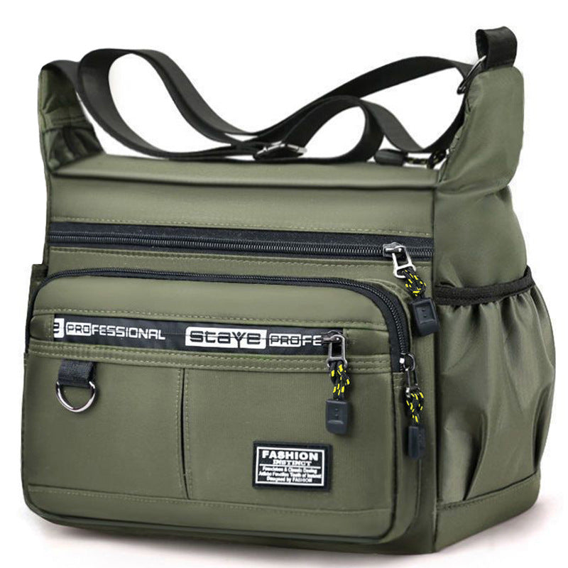 Mens Crossbody Bag Oxford Cloth Water Repellent
