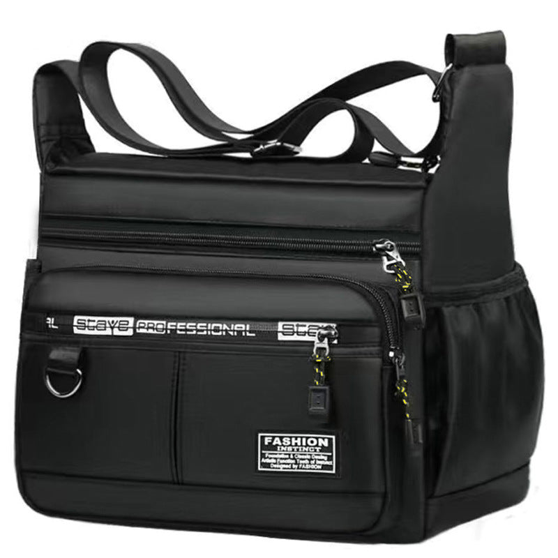 Mens Crossbody Bag Oxford Cloth Water Repellent