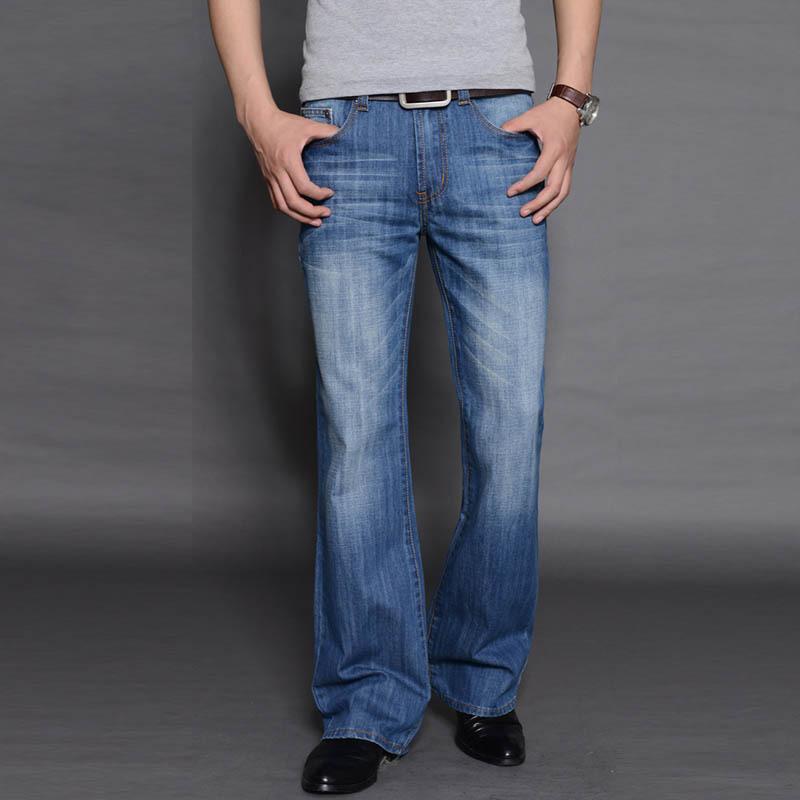 Mens Denim Bell Bottom Jeans