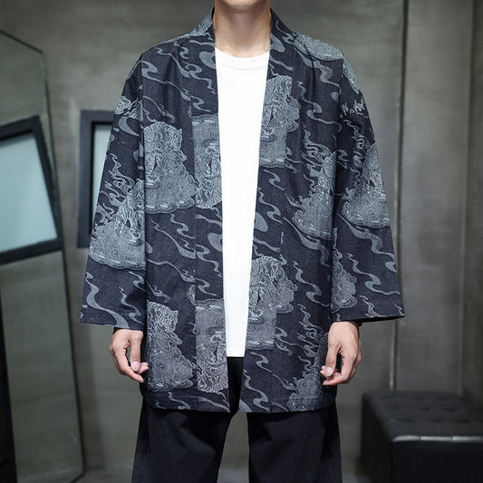 Mens Denim Coat