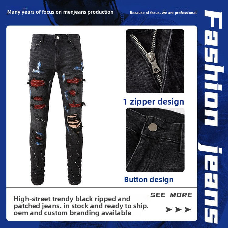 Mens Denim Pants