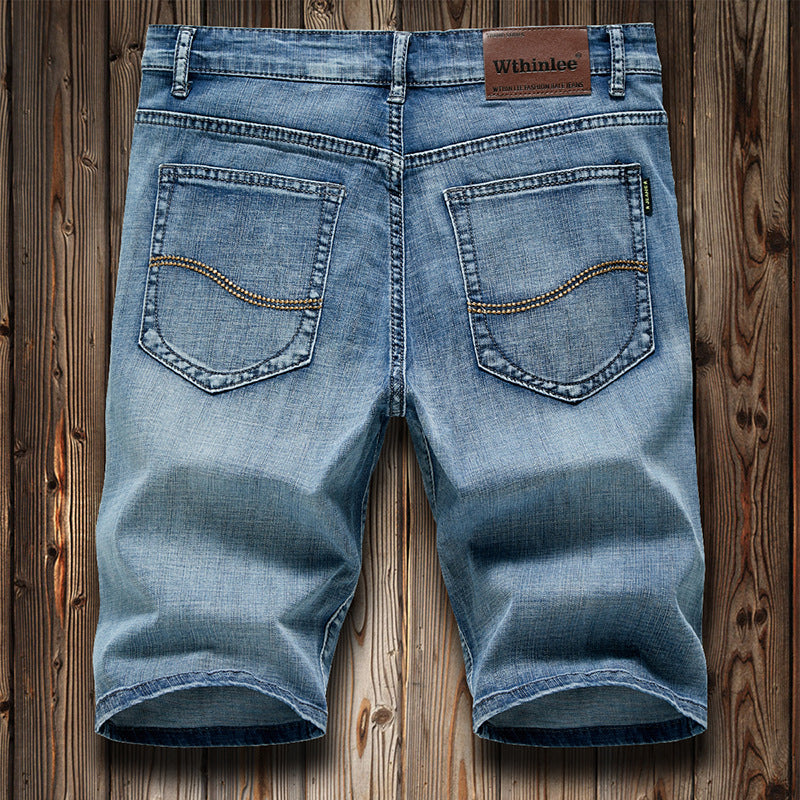 Mens denim shorts