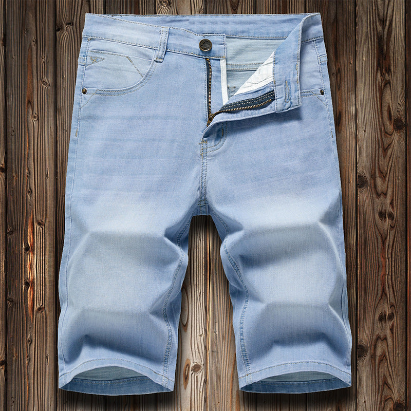 Mens denim shorts