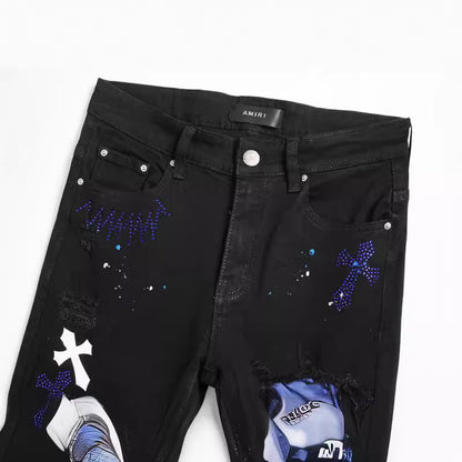 Mens Denim Trousers