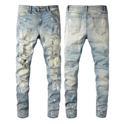 Mens Denim Trousers