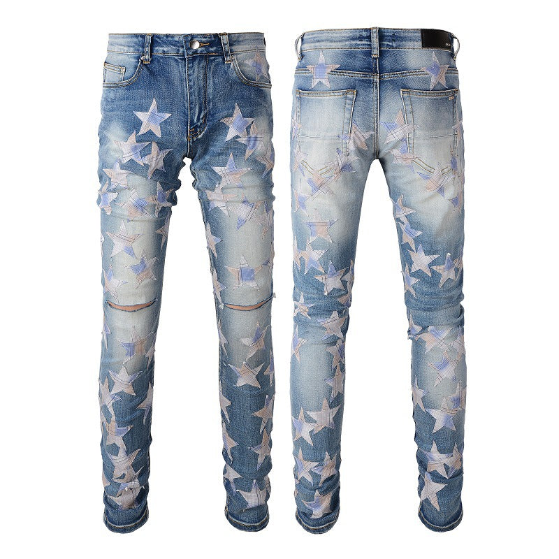 Mens Denim Trousers