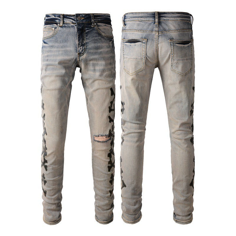 Mens Denim Trousers