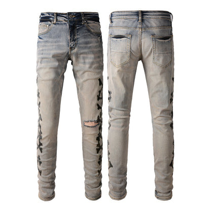 Mens Denim Trousers