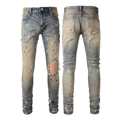 Mens Denim Trousers