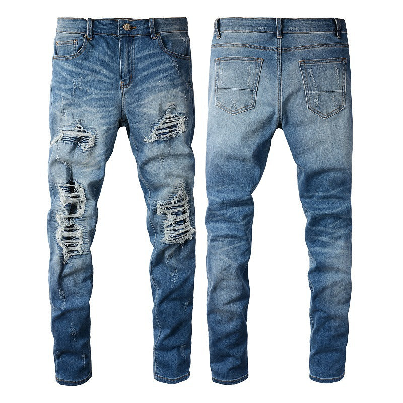 Mens Denim Trousers