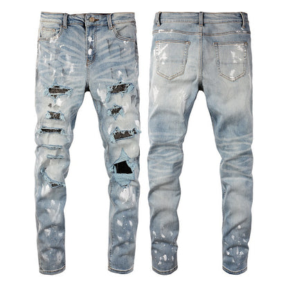 Mens Denim Trousers