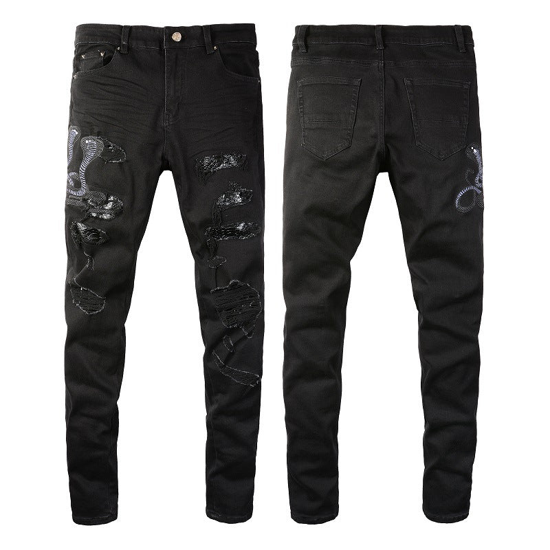 Mens Denim Trousers
