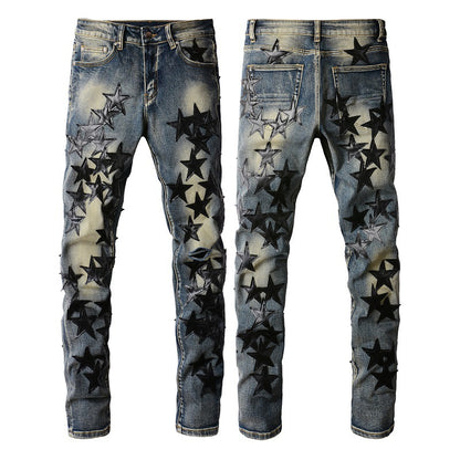 Mens Denim Trousers