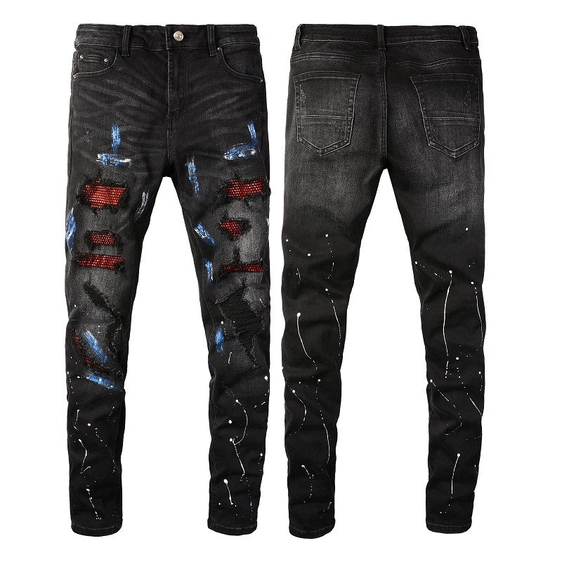 Mens Denim Trousers