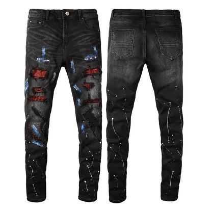Mens Denim Trousers