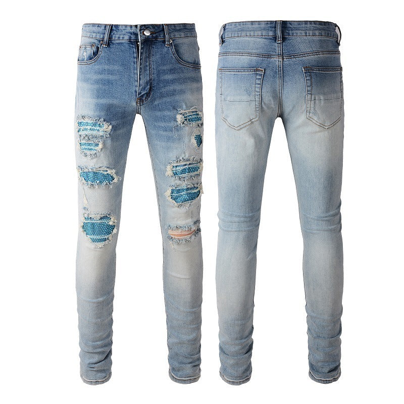 Mens Denim Trousers