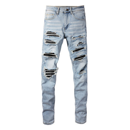Mens Denim Trousers