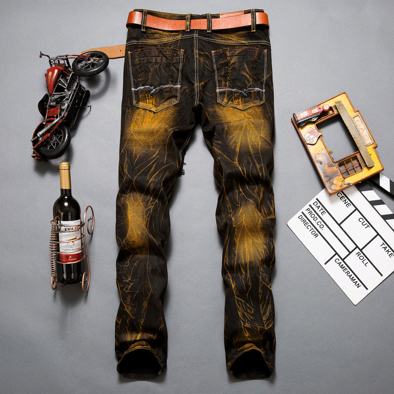 Mens Denim Trousers
