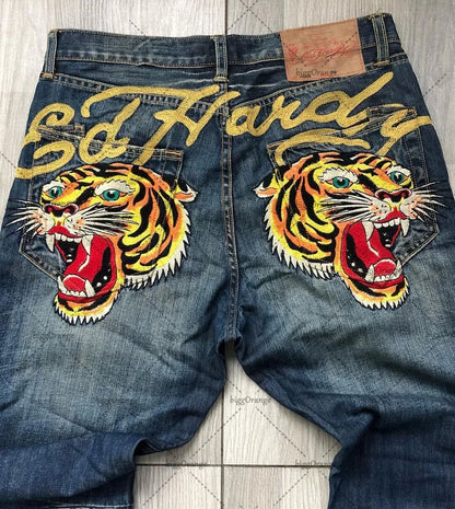 Mens Denim Trousers