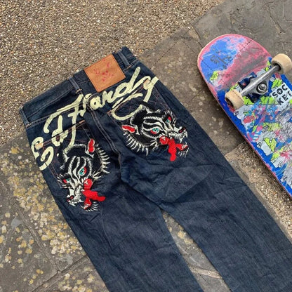 Mens Denim Trousers