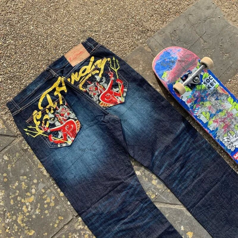Mens Denim Trousers