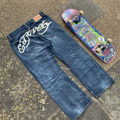 Mens Denim Trousers
