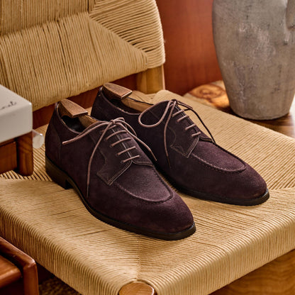 Mens Derby Oxford Leather Shoes