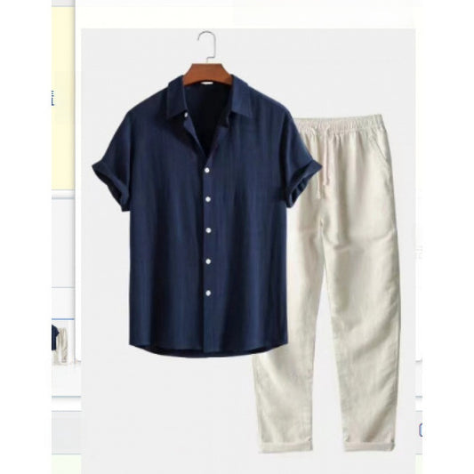 Mens Digital Print Casual Shirt