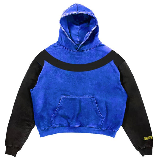 Mens Digital Print Hooded Shirt