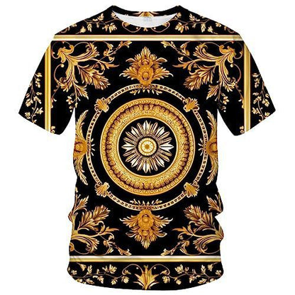 Mens Divine Wings Print T-Shirt