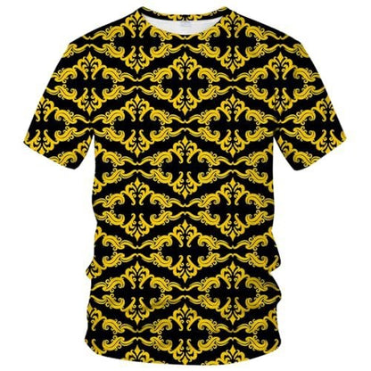 Mens Divine Wings Print T-Shirt