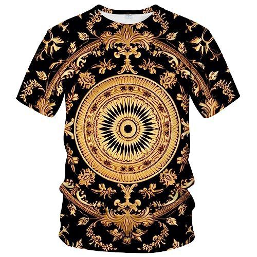 Mens Divine Wings Print T-Shirt
